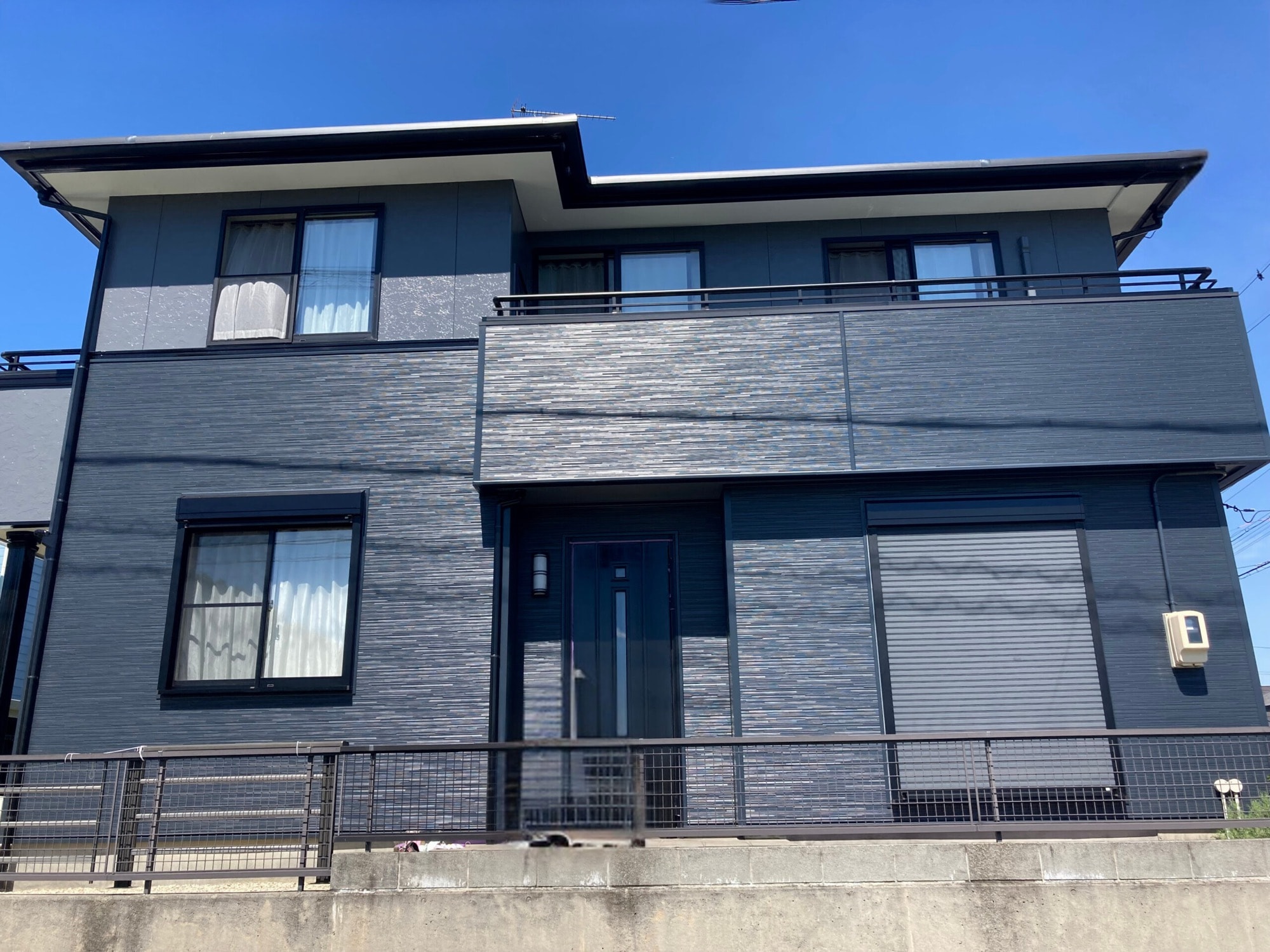 カバー工法でリフォームした家